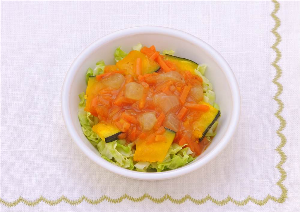 鱈の和風彩り野菜あんかけ