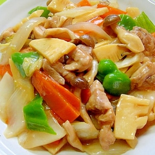 豚肉と白菜の八宝菜風