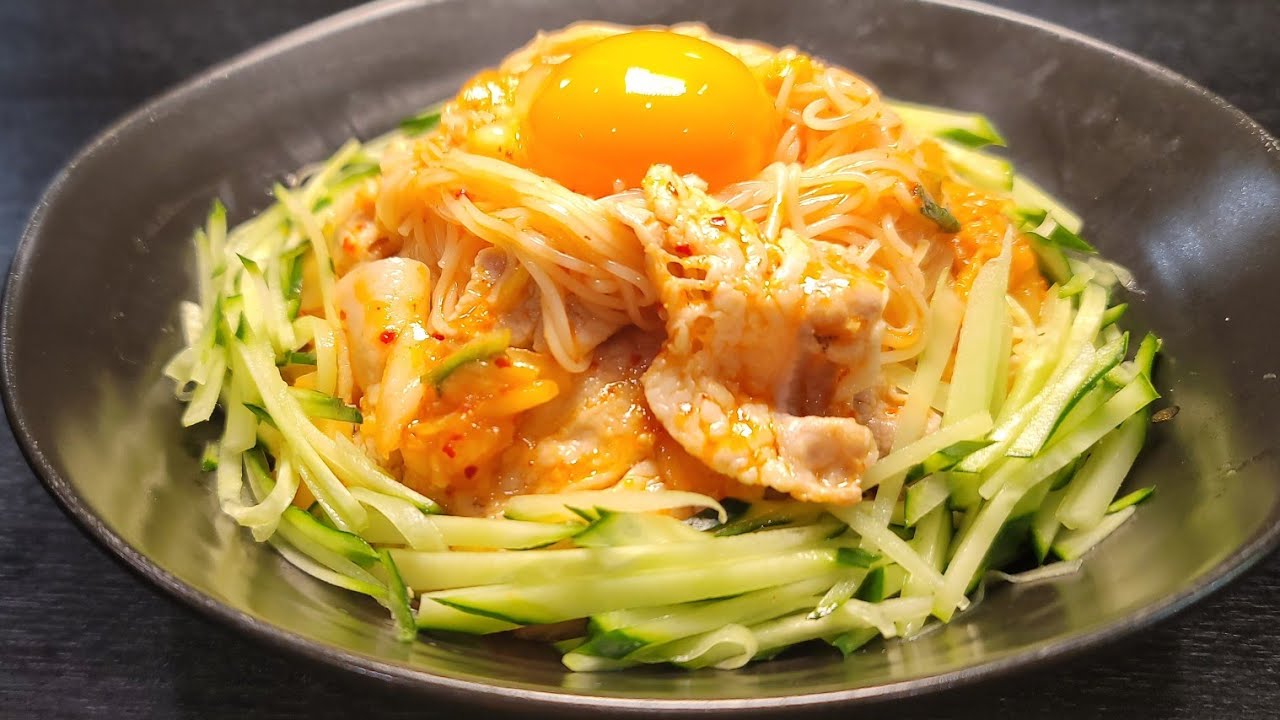 リュウジ食堂vol.1そうめんをアレンジ！「冷やし豆乳カルボそうめん」読み物アマノフーズ公式ブランドサイト