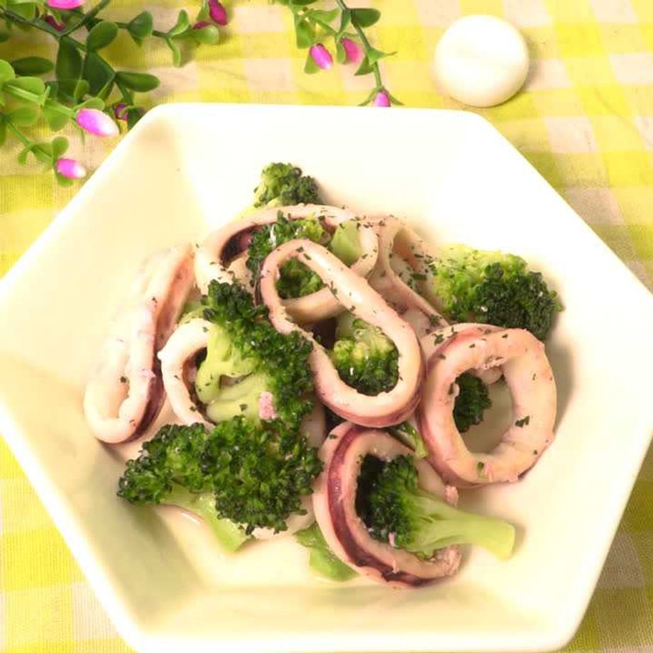 ガツンと！ブロッコリーの中華風にんにく炒め