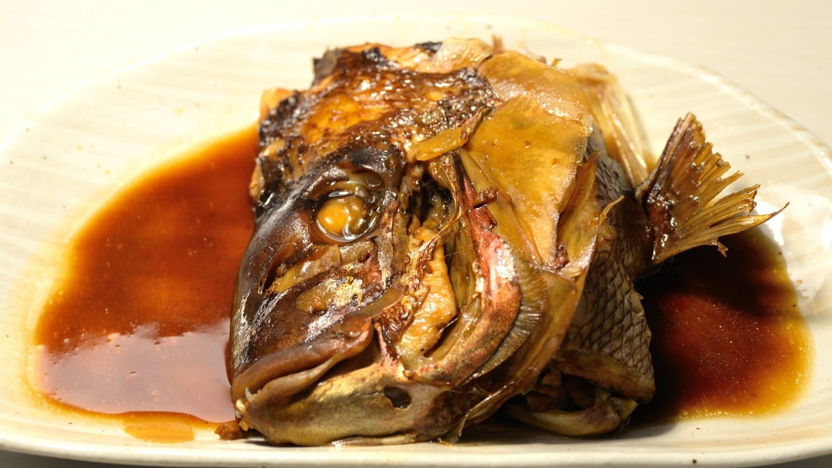 鯛のあら炊き レシピ赤酒.com