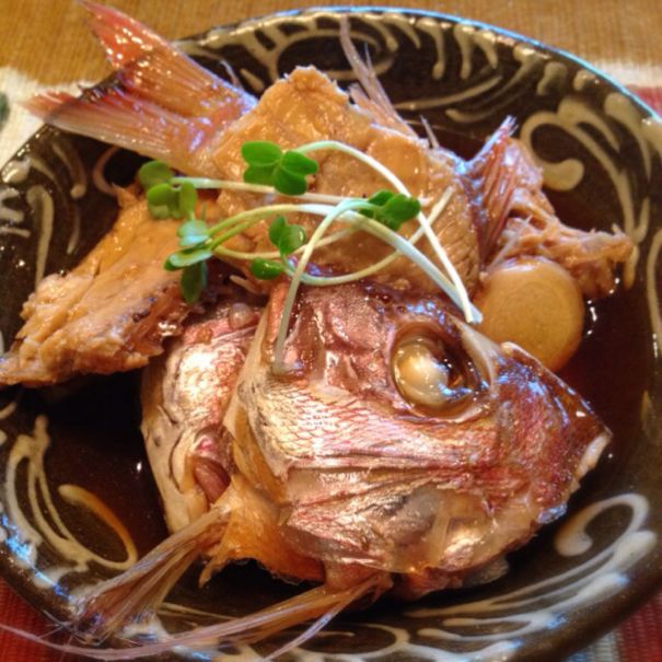 鯛のあら炊き 田舎風 - おすすめレシピダイエー食の情報