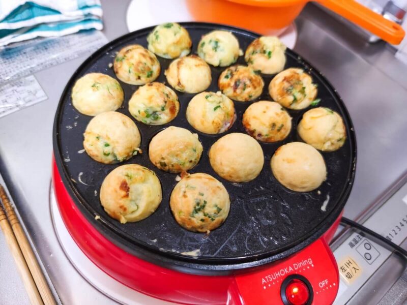 キャベツたっぷり！カリっトロっ〜っ♡薄力粉から作る我が家のたこ焼き : 簡単！節約！おしゃレシピ 〜SHIMAのオウチカフェ〜 Powered byライブドアブログ