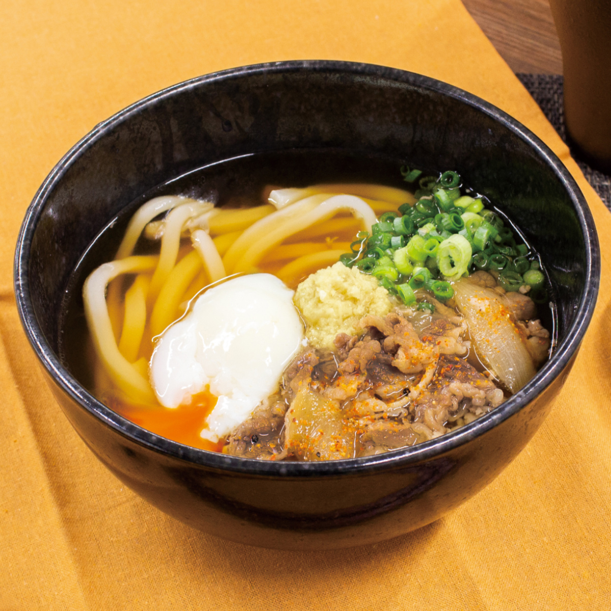 豚バラ&麺つゆで美味し～い♡肉うどん♡