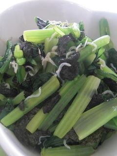 しらすと小松菜のおひたしのレシピトクバイ