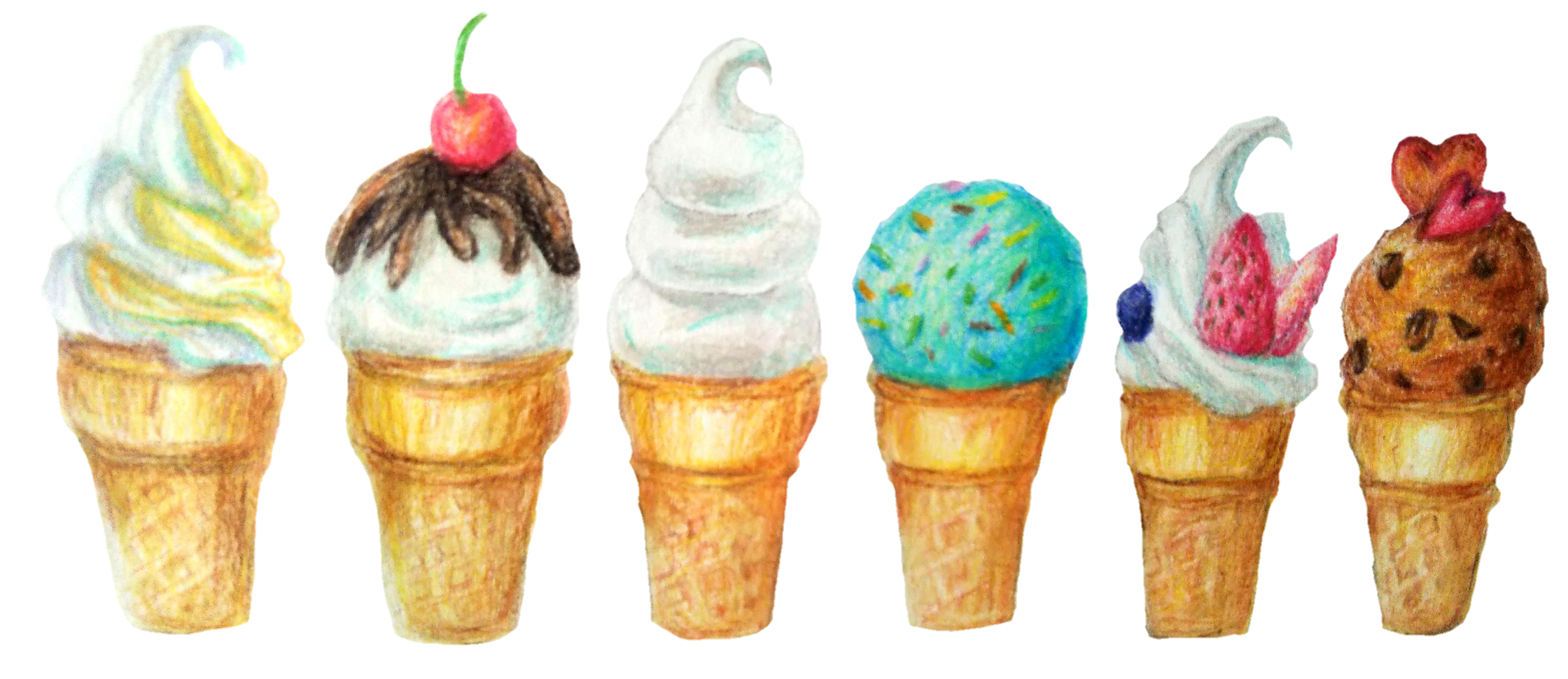 ソフトクリームイラスト無料素材イラストプラザ