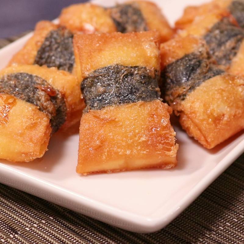 おつまみにおすすめ！ チーズささみのライスペーパー包み揚げ