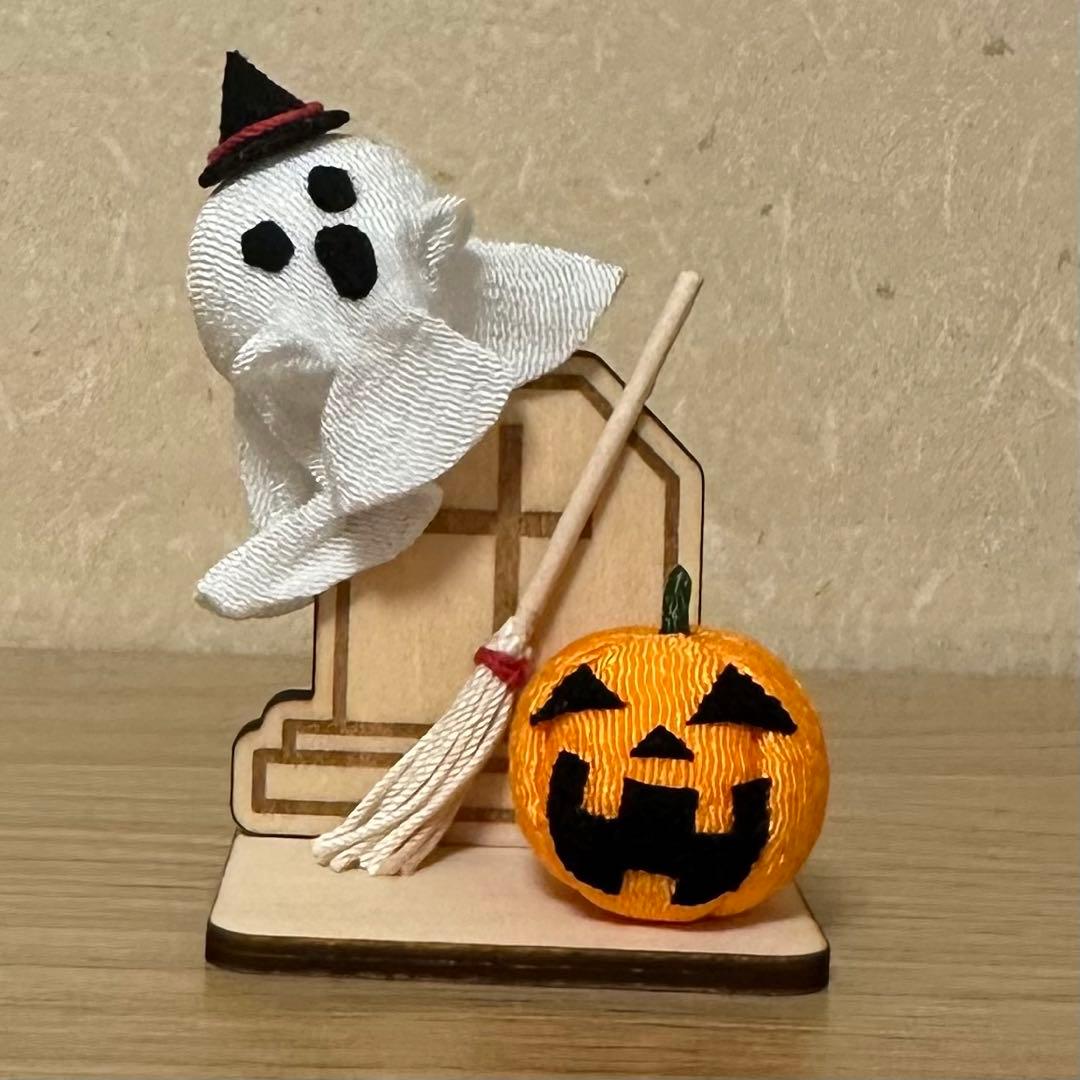 花結びハロウィンかぼちゃおばけ☆YouTubeTannoはじめてのエコクラフト・クラフトバンド