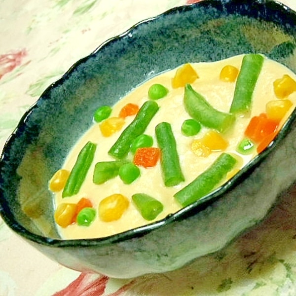 簡単すぎ♪レンジで豆腐茶碗蒸し by ありりんクックパッド簡単おいしいみんなのレシピが392万品