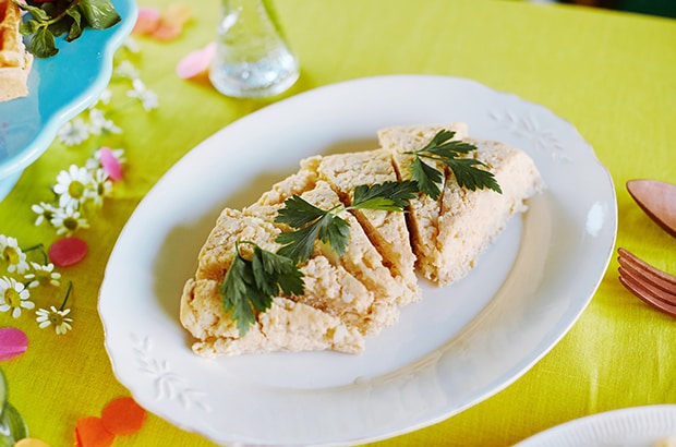 じゃがいもとツナのキッシュ風オムレツきっずごはん