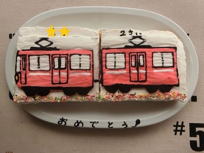ベビー＆キッズに喜ばれること間違いなし！電車ケーキの作り方と人気の車両Cake.jp マガジン
