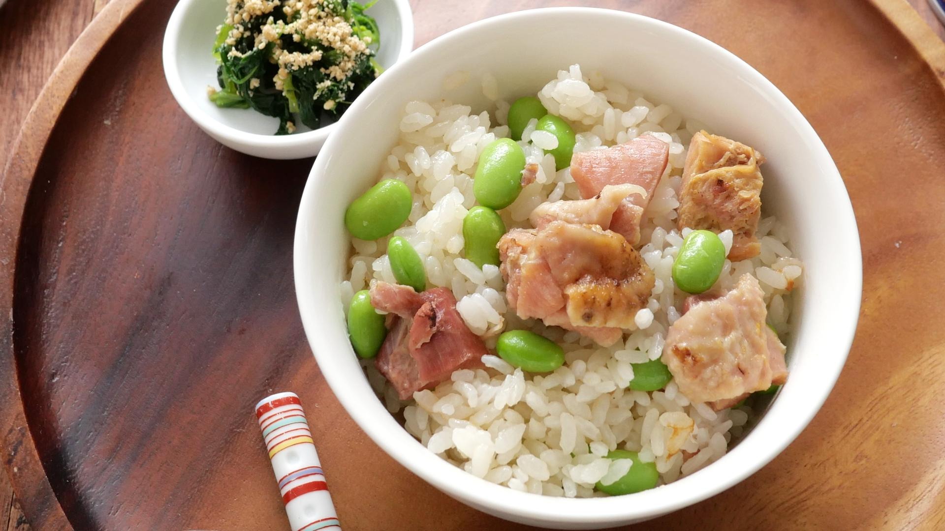 枝豆のさっぱりまぜごはん - レシピ - 冷凍食品・冷凍野菜はニチレイフーズ