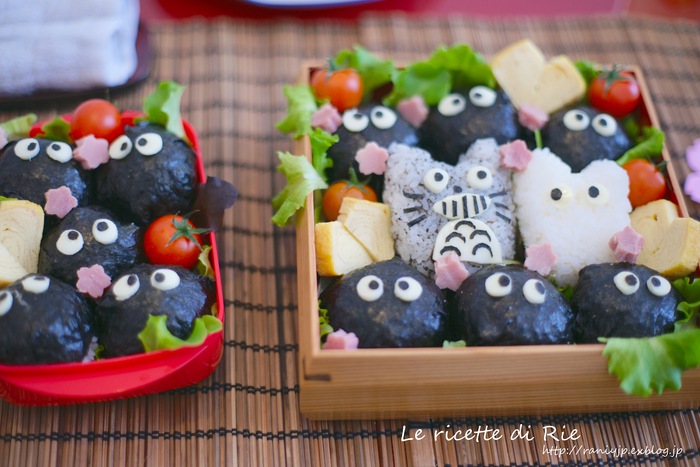 簡単トトロキャラ弁