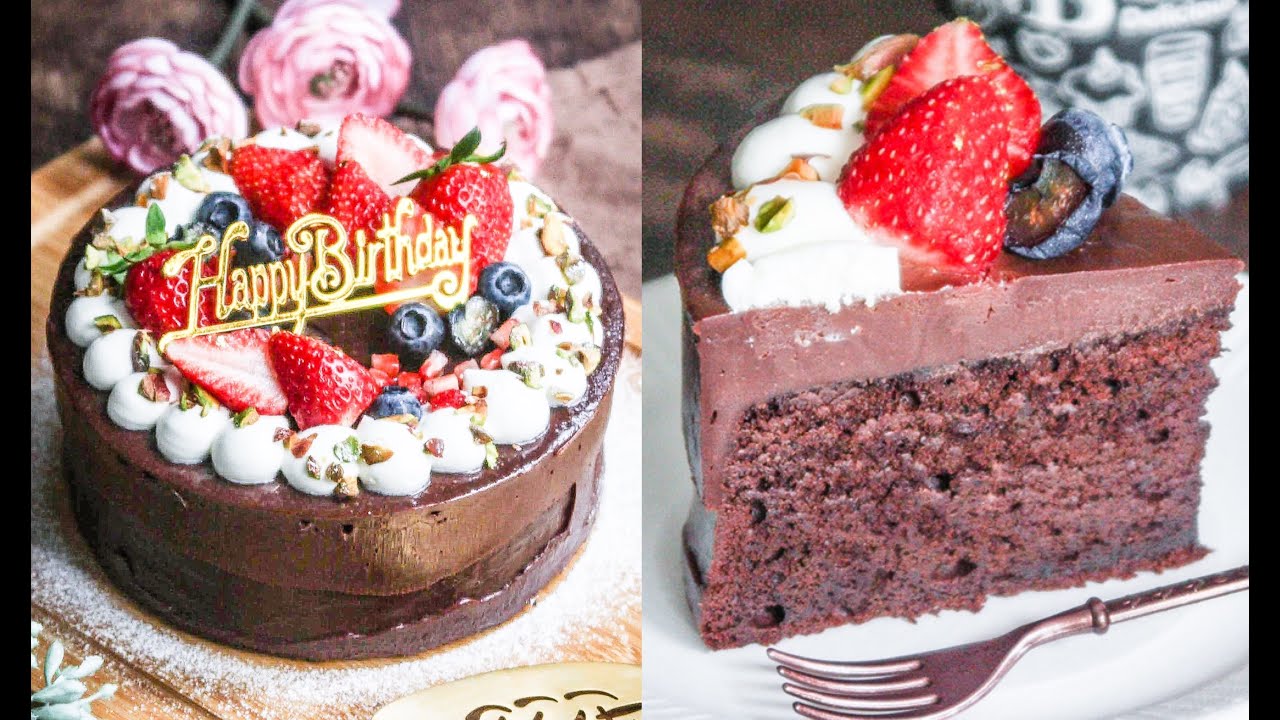 ガトーショコラフランボワーズの苺バースデーケーキ♪- 手作りケーキ と 紅茶のお店 ORANGE PEKOEオレンジ ペコー