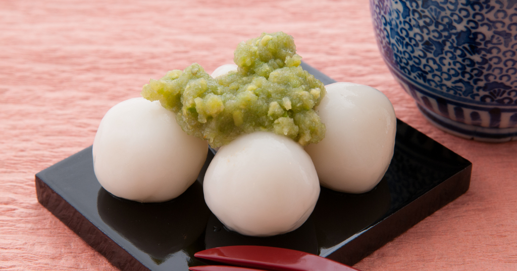 冷凍保存で便利白玉だんご