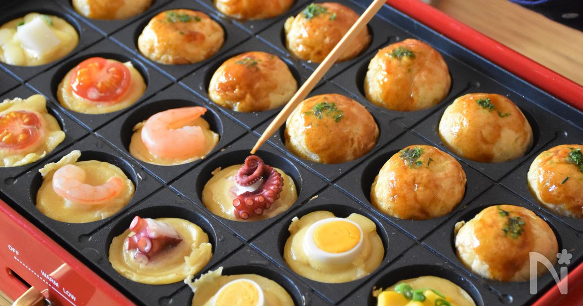 たこ焼きの作り方は？道具・食材・レシピをまとめて紹介 タコパで役立つ