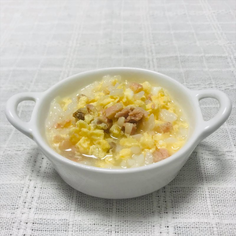 野菜たっぷり卵雑炊