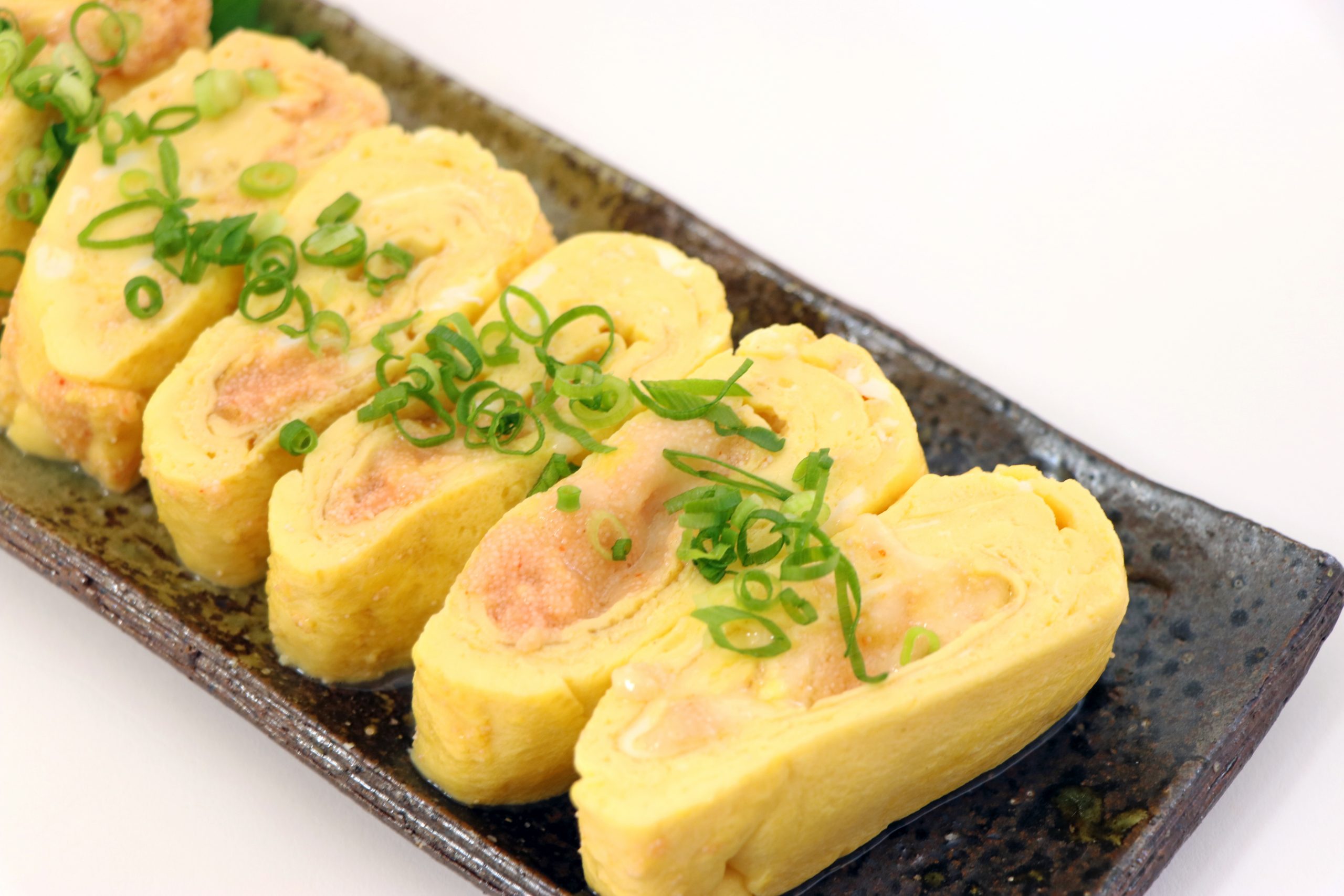 ねぎ入り！ 明太子玉子焼き