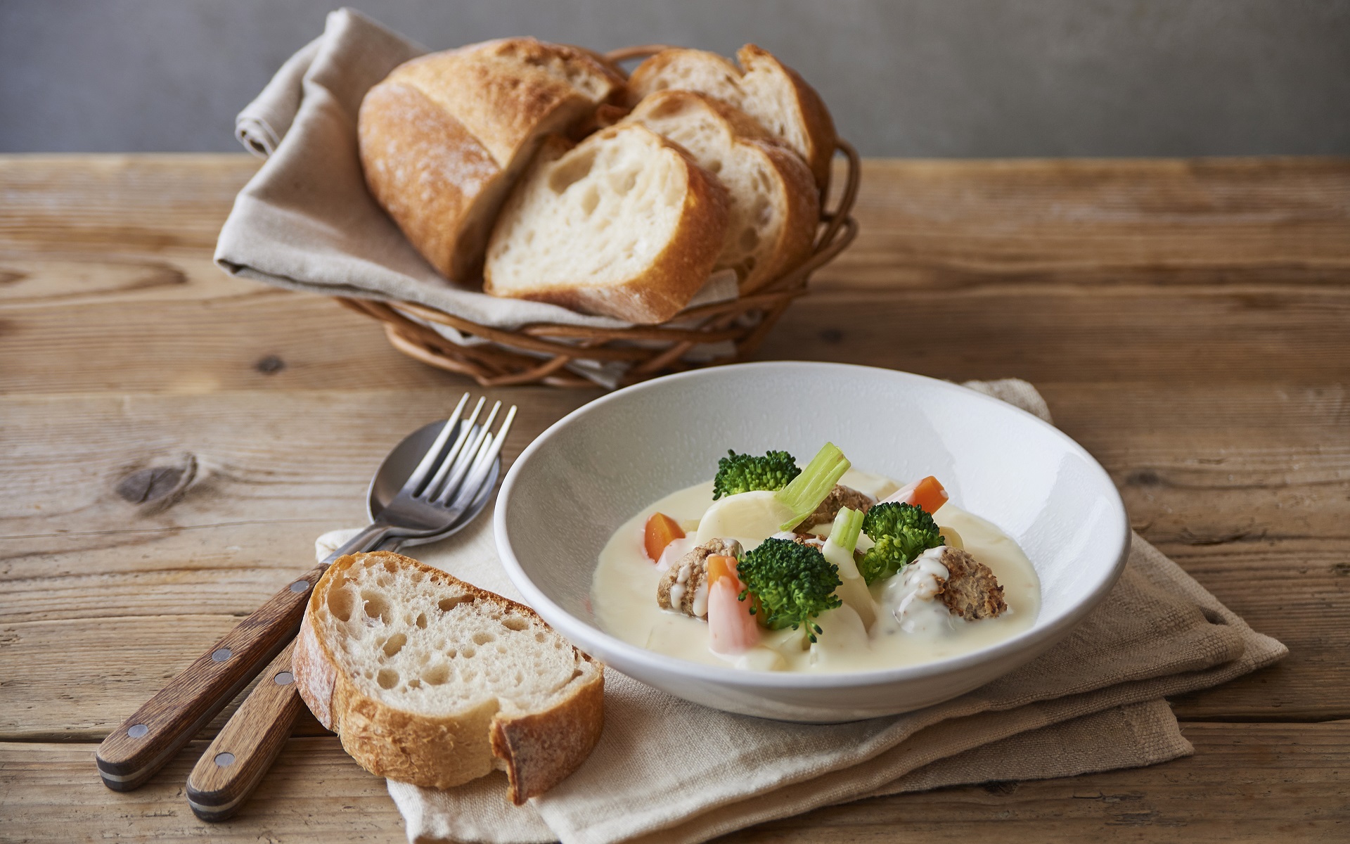 ほくほくポリポリ。 くるみポテトサラダ