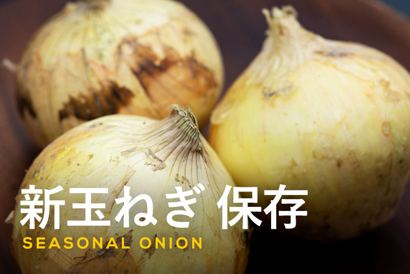 エコな新玉ねぎの保存法