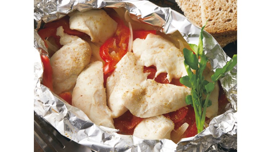 鮭のホイル焼き