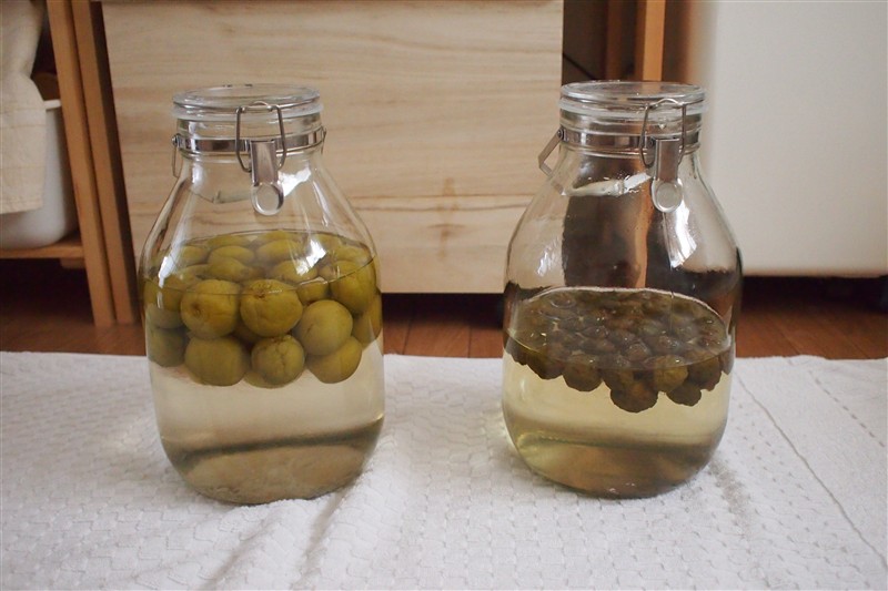 梅シロップのシワシワ梅からの ふっくら梅の甘露煮 - Yum Yum Yummy