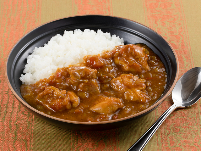 黒にんにく入りキーマカレ