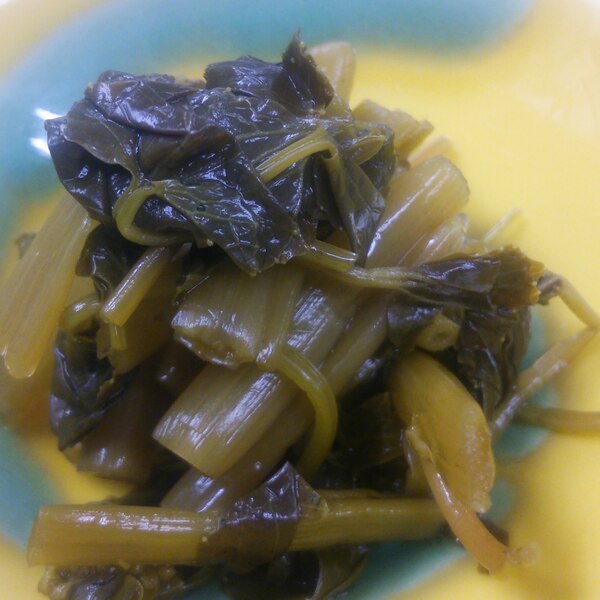 花わさびのしょうゆ漬け