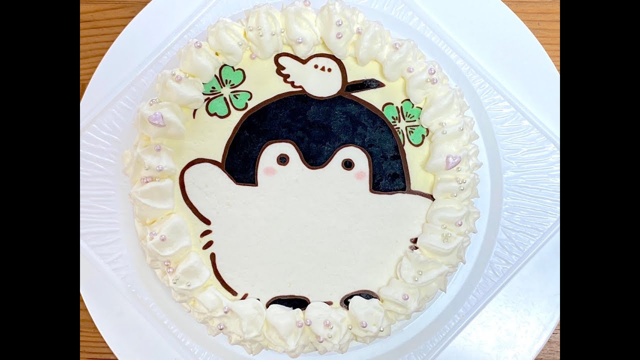 🎂🎂🎂🎂🎂 🎂４月５日 水🎂コウペンちゃんのお誕生日、翌日 〃∇〃🎂るるてあさんが、Twitterで、誕生日翌日の素敵なイラストをアップしてくれたので。🎂うちのコウペンちゃん達も、昨日の残りのケーキを食べながら、幸せを噛みしめてましたー 〃∇〃コウペン