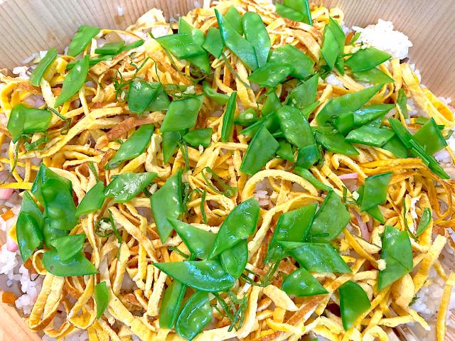 具はたけのこだけのシンプルレシピ 「たけのこのちらし寿司」365レシピSheage シェアージュ