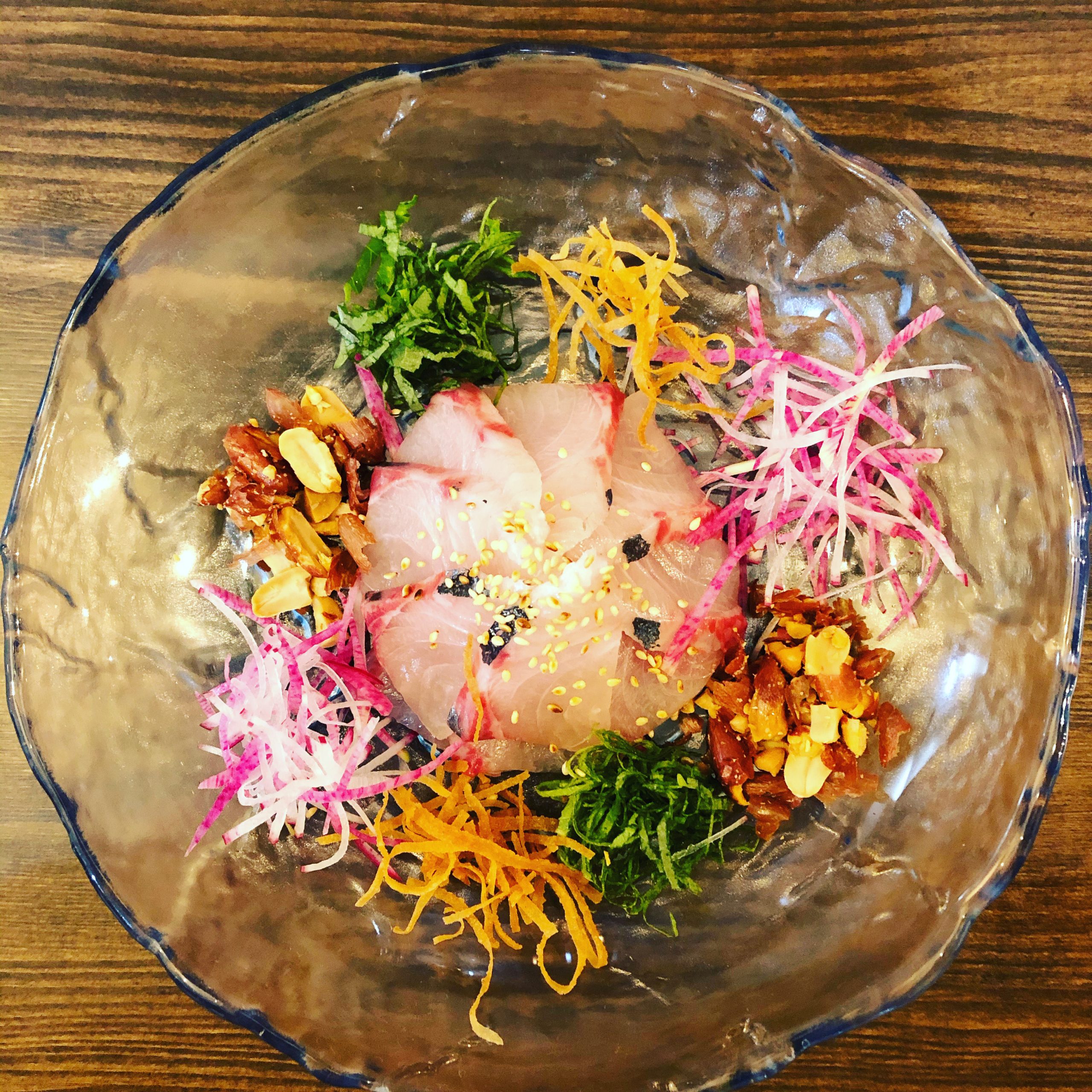 あじのカルパッチョ