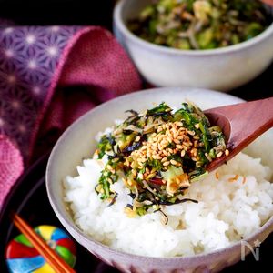 小松菜のおかかふりかけ