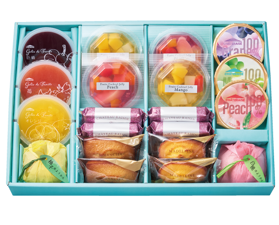 シャトレーゼ 涼風菓 水羊羹 果物ゼリー詰め合わせ