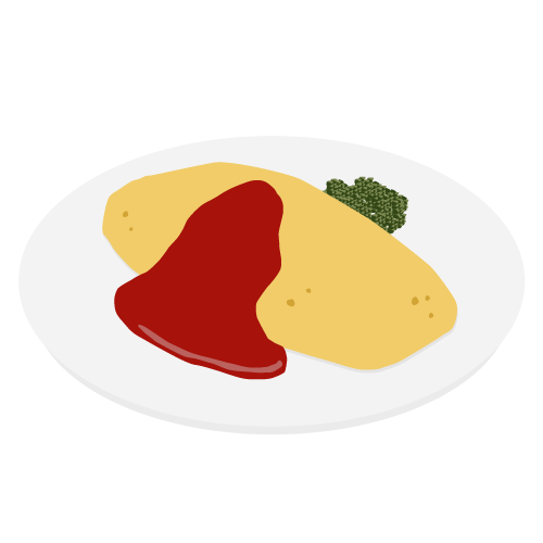 ゆるオム お子様ランチなオムライス - ゆるオム - BOOTH