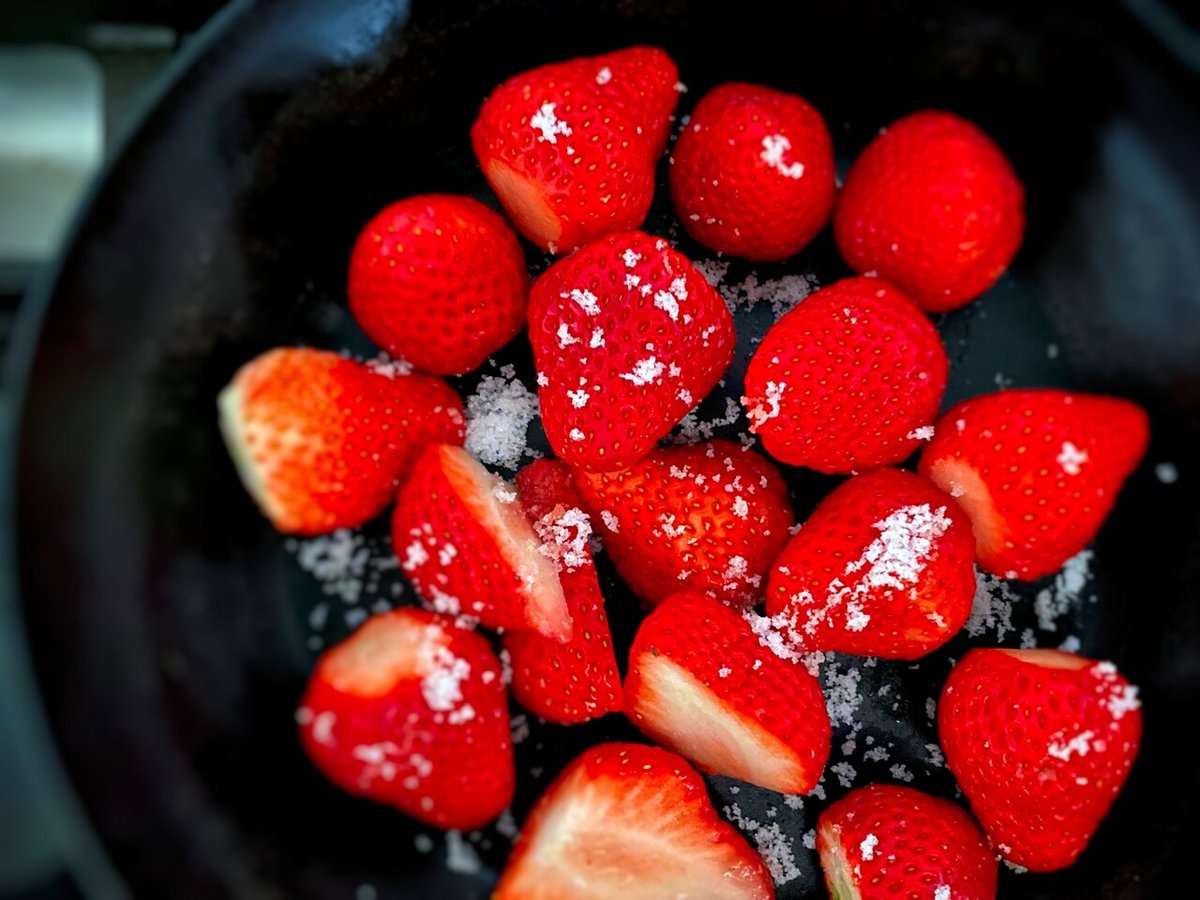 苺 いちご のコンフィチュール コンポート ：形を残すタイプのジャム: godmotherの料理レシピ日記