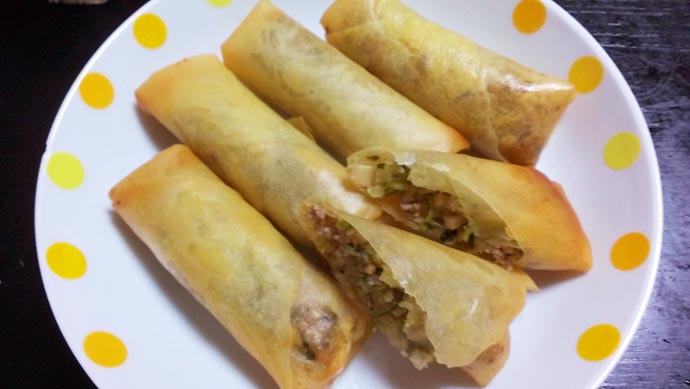 たけのこの生春巻き 2種– coccocan