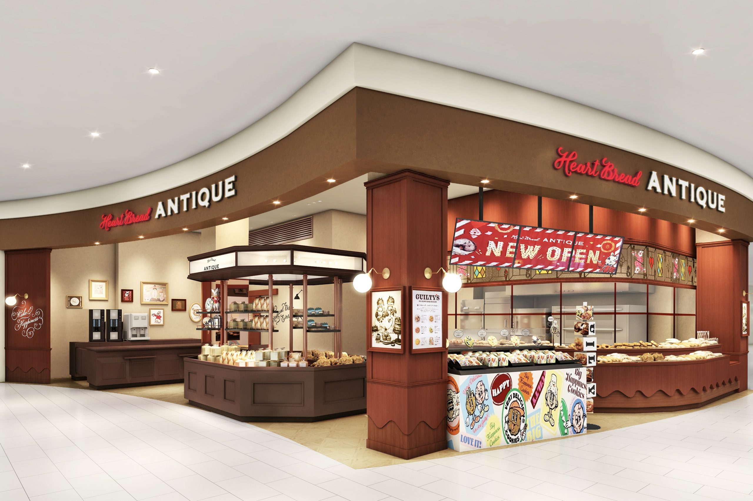 一度食べるとファンになる！美味しくてかわいいパン屋さん♪HEART BREAD ANTIQUE 町田店 まちだけ