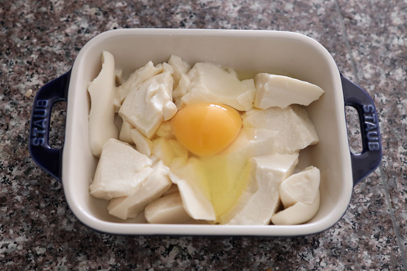 簡単で節約にも♪ふわふわ卵と豆腐のレンジ蒸し！連載＆今日のお弁当 : ぱおの簡単おうちごはん Powered by ライブドアブログ