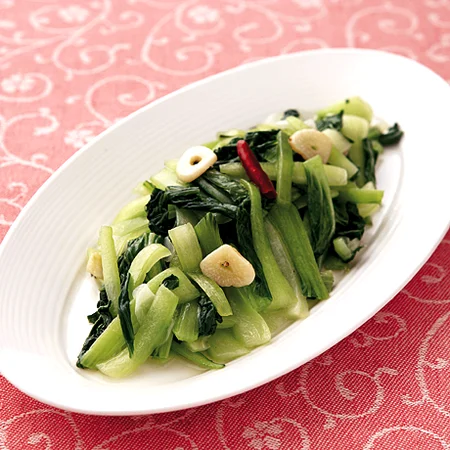 豚肉とチンゲンサイの塩炒め