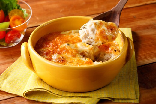 リュウジ食堂vol.19冷凍シーフードミックスでラクして完成！「超簡単シーフードドリア」読み物アマノフーズ公式ブランドサイト