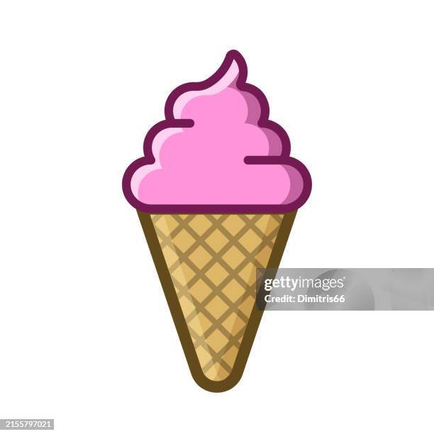 ソフトクリーム08：イラスト無料