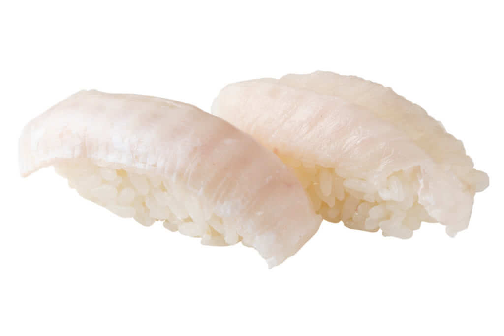 真コチのお刺身 90g境港産 コリコリとした食感のあっさり味 - かやの鮮魚店