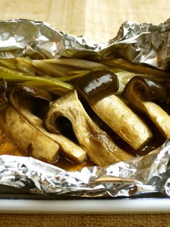 きのこのホイル焼き