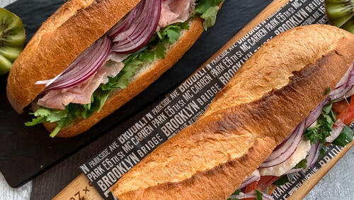 お洒落で美味なフランスパン●サラポテ鶏焼きバケット