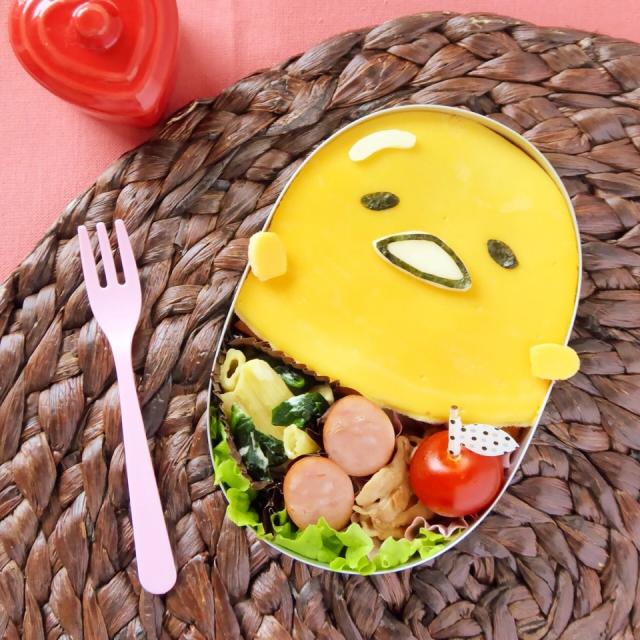 卵一つで作る雪だるまオムライス