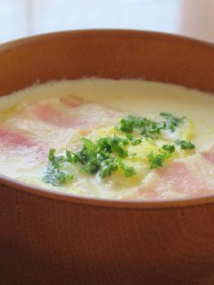 ベーコンと白菜のクリームスープ by 春菜食堂ϋ♡クックパッド簡単おいしいみんなのレシピが392万品
