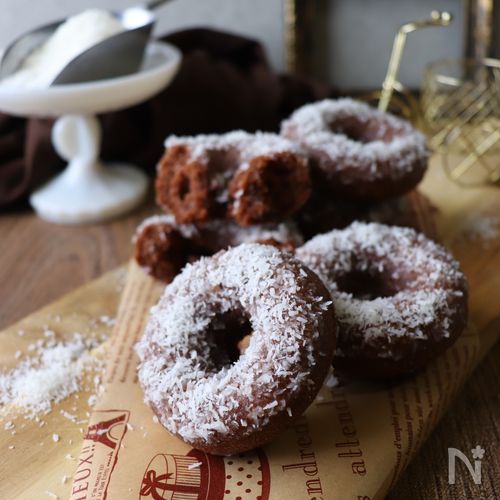 計り不要 簡単♡ココア焼きドーナツ by まちゃみ♪ママクックパッド簡単おいしいみんなのレシピが392万品