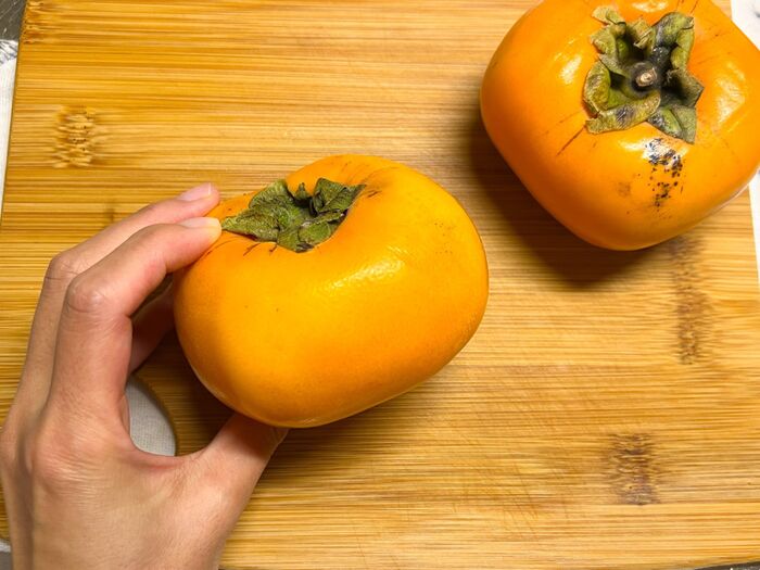 調理の下処理柔らかくなりやすい「柿」を、最長で3週間シャキシャキに保存する方法- 家電 Watch