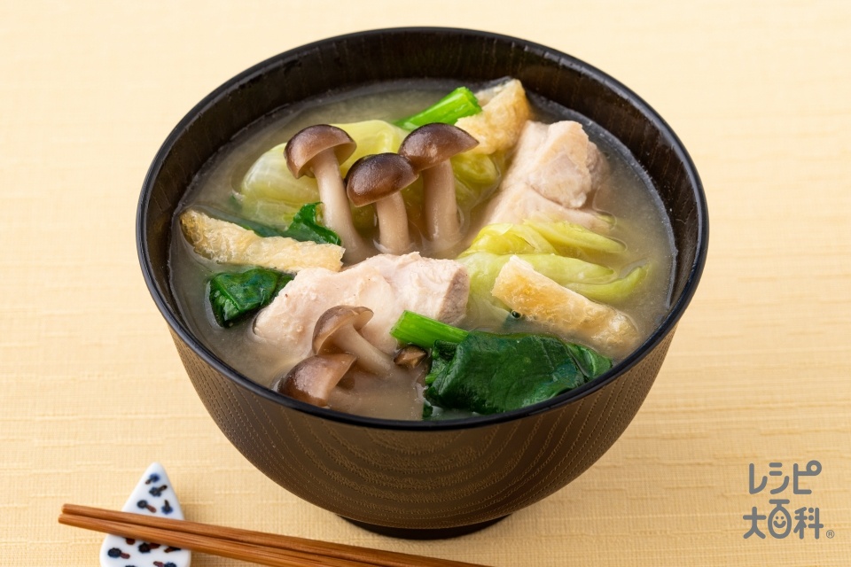 具だくさんみそ汁COCORO KITCHEN：シャープ