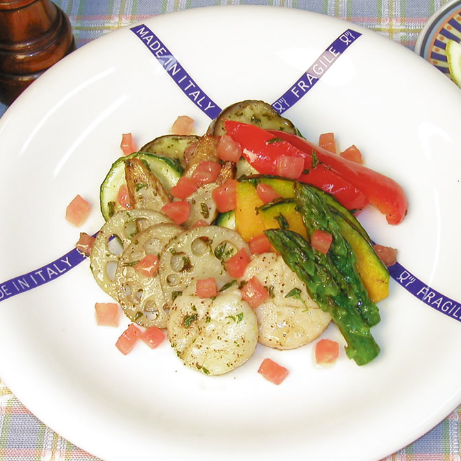 17 焼き野菜：クッキングメニュー：日立の家電品